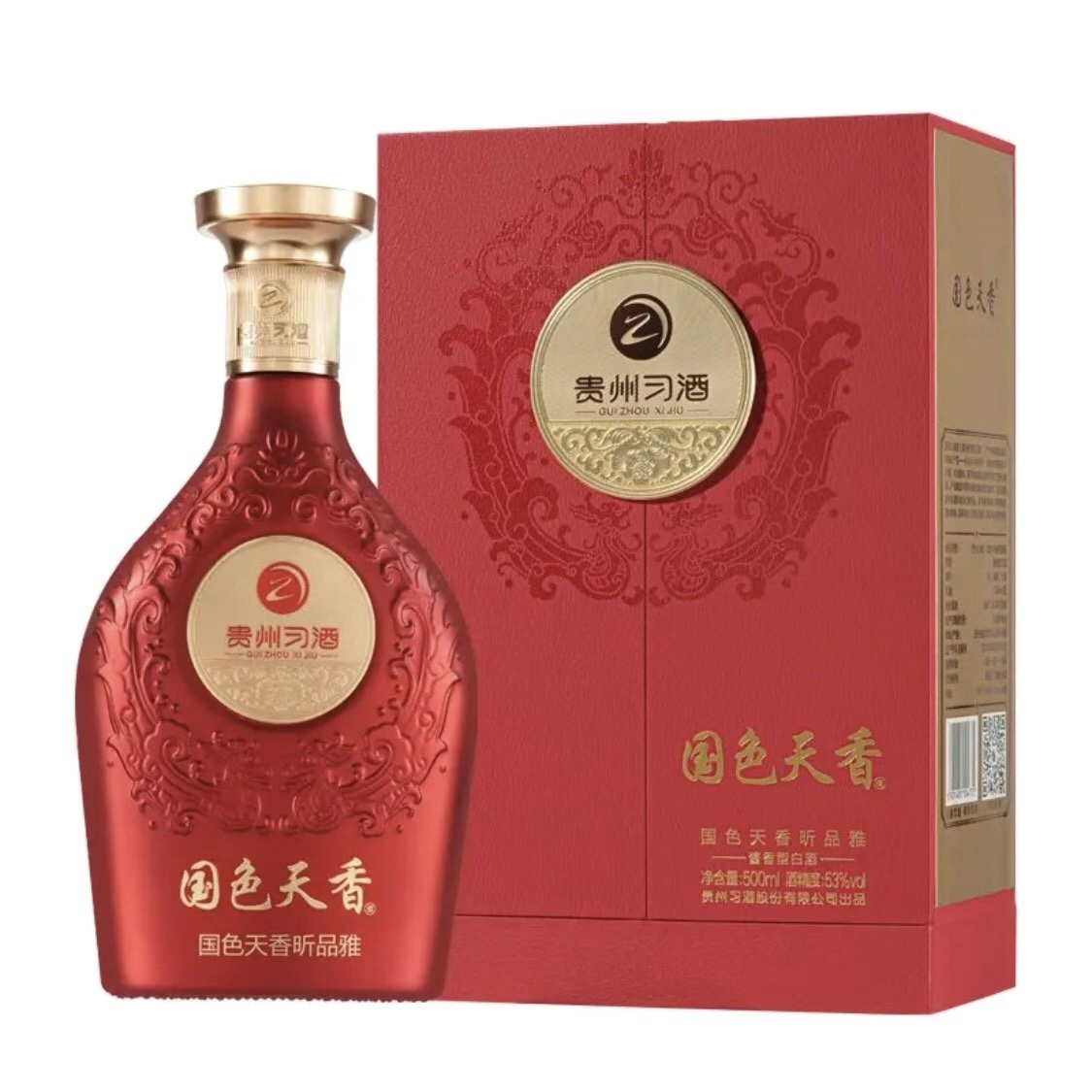 习酒国色天香-昕品雅53°1*6 500ml